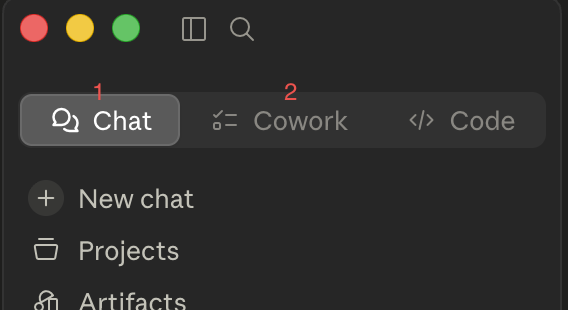 Rencana di Chat dulu, baru eksekusi di Cowork